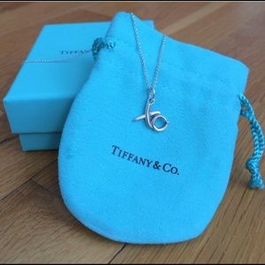 Authentic Tiffany & Co necklace and XO charm